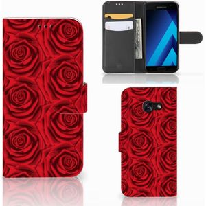 Samsung Galaxy A5 2017 Hoesje Red Roses