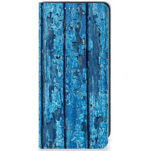 Samsung Galaxy A41 Book Wallet Case Wood Blue