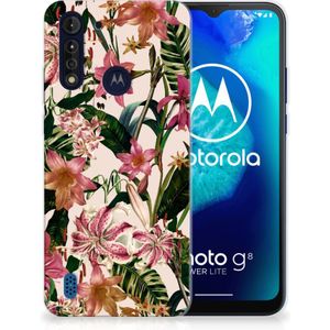 Motorola Moto G8 Power Lite TPU Case Flowers