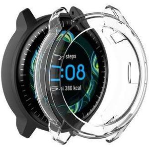 TPU Siliconen Cover Garmin Vivoactive Music 3 Transparant