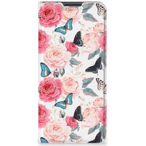 OPPO A54s | A16 | A16s Smart Cover Butterfly Roses
