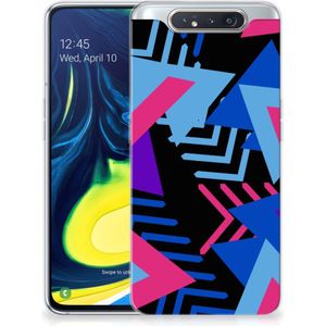 Samsung Galaxy A80 TPU Hoesje Funky Triangle