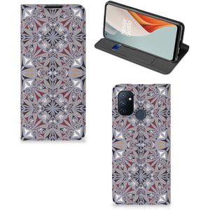 OnePlus Nord N100 Standcase Flower Tiles