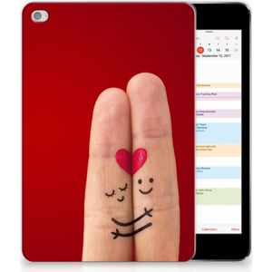 Apple iPad Mini 4 | Mini 5 (2019) Leuke Siliconen Hoes Liefde - Origineel Romantisch Cadeau