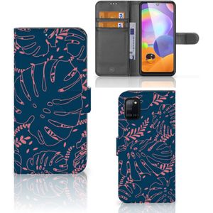 Samsung Galaxy A31 Hoesje Palm Leaves