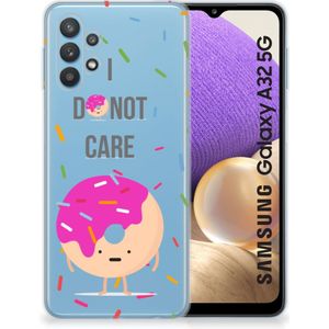 Samsung Galaxy A32 5G Siliconen Case Donut Roze