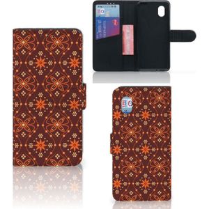 Alcatel 1B (2020) Telefoon Hoesje Batik Brown