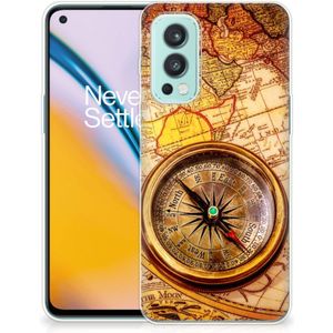 OnePlus Nord 2 5G Siliconen Back Cover Kompas