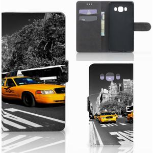 Samsung Galaxy J7 2016 Flip Cover New York Taxi