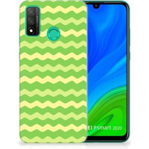 Huawei P Smart 2020 TPU bumper Waves Green