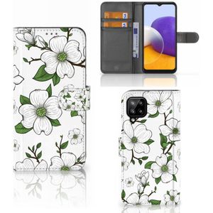Samsung Galaxy A22 4G | M22 Hoesje Dogwood Flowers