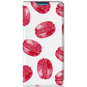 Samsung Galaxy A73 Flip Style Cover Pink Macarons