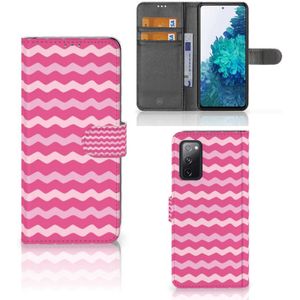 Samsung Galaxy S20 FE Telefoon Hoesje Waves Pink