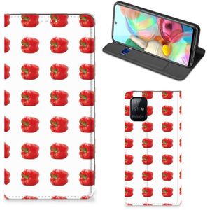 Samsung Galaxy A71 Flip Style Cover Paprika Red