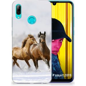 Huawei P Smart 2019 TPU Hoesje Paarden