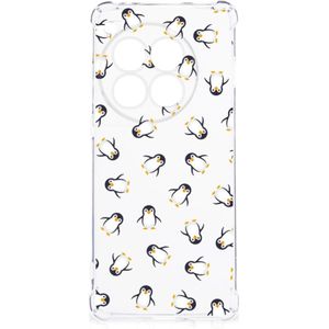 Doorzichtige Silicone Hoesje voor OnePlus 12 Pinguïn