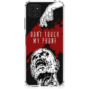 Samsung Galaxy A22 5G Anti Shock Case Zombie Blood