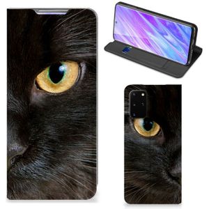 Samsung Galaxy S20 Plus Hoesje maken Zwarte Kat