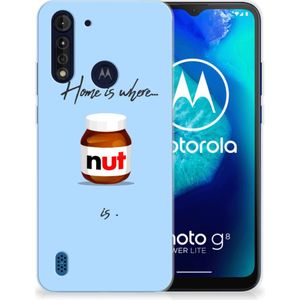 Motorola Moto G8 Power Lite Siliconen Case Nut Home