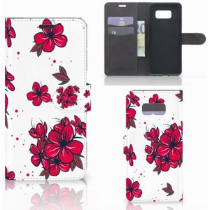 Samsung Galaxy S8 Plus Hoesje Blossom Red