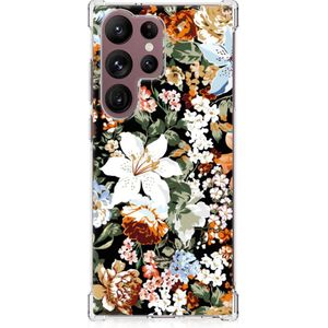 Case voor Samsung Galaxy S23 Ultra Dark Flowers