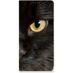Samsung Galaxy A12 Hoesje maken Zwarte Kat
