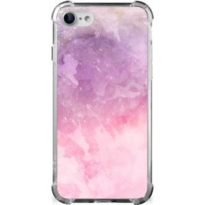 Back Cover iPhone SE 2022/2020 | iPhone 8/7 Pink Purple Paint