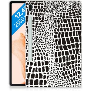 Samsung Galaxy Tab S7FE Back Case Slangenprint