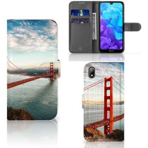 Huawei Y5 (2019) Flip Cover Golden Gate Bridge