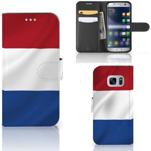 Samsung Galaxy S7 Bookstyle Case Nederlandse Vlag