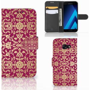 Wallet Case Samsung Galaxy A5 2017 Barok Pink