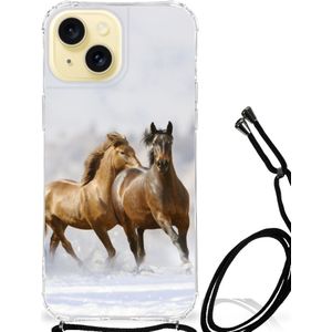 Apple iPhone 15 Case Anti-shock Paarden
