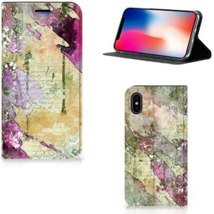 Bookcase Apple iPhone X | Xs Letter Painting