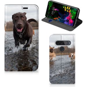 LG G8s Thinq Hoesje maken Honden Labrador