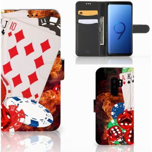 Samsung Galaxy S9 Plus Wallet Case met Pasjes Casino