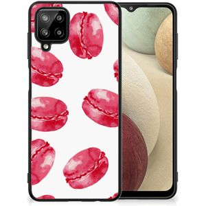 Samsung Galaxy A12 Back Cover Hoesje Pink Macarons