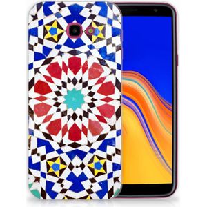 Samsung Galaxy J4 Plus (2018) TPU Siliconen Hoesje Mozaïek