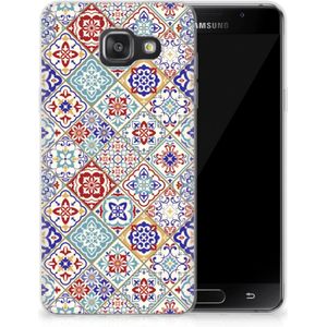 Samsung Galaxy A3 2016 TPU Siliconen Hoesje Tiles Color