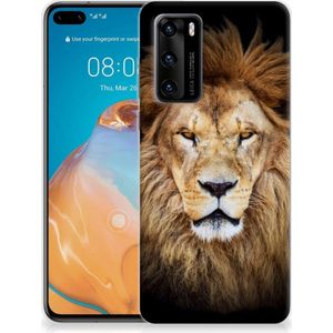 Huawei P40 TPU Hoesje Leeuw