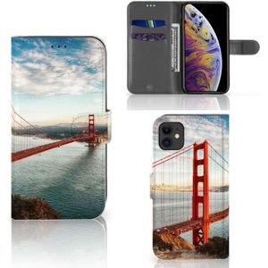Apple iPhone 11 Flip Cover Golden Gate Bridge
