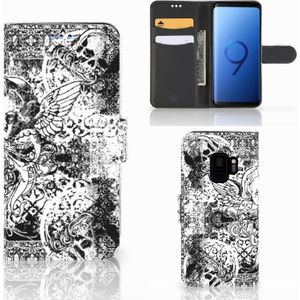 Telefoonhoesje met Naam Samsung Galaxy S9 Skulls Angel