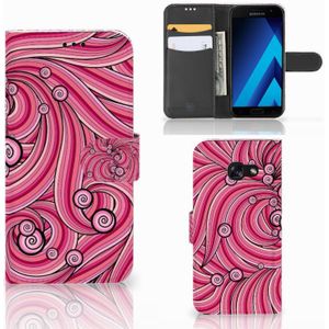 Samsung Galaxy A5 2017 Hoesje Swirl Pink