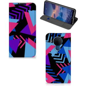Nokia 5.4 Stand Case Funky Triangle