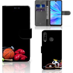 Huawei P30 Lite (2020) Wallet Case met Pasjes Sports