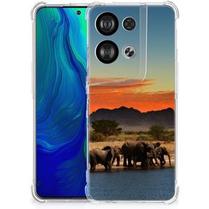 OPPO Reno8 Case Anti-shock Olifanten