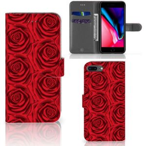 Apple iPhone 7 Plus | 8 Plus Hoesje Red Roses
