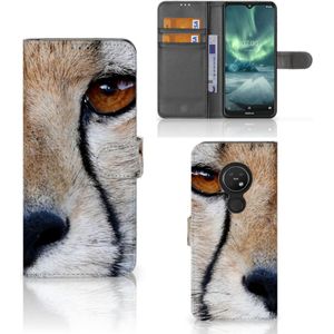 Nokia 7.2 | Nokia 6.2 Telefoonhoesje met Pasjes Cheetah