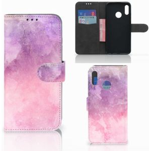 Hoesje Honor 10 Lite Pink Purple Paint