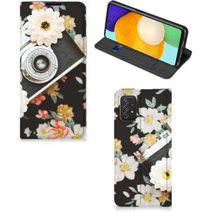 Samsung Galaxy A03s Stand Case Vintage Camera