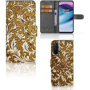 Wallet Case OnePlus Nord CE 5G Barok Goud